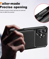 iPhone 16 Rugged Wallet Hoesje met Kaarthouder Duurzame materialen