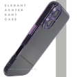 iPhone 16 hoesje lila transparant met schokbestendige bescherming en slank design