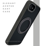 iPhone 16 E Hoesje MagSafe Compatibel Grijs Schokbestendig