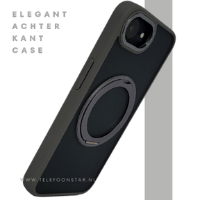 iPhone 16 E Hoesje MagSafe Compatibel Grijs Schokbestendig