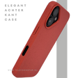 iPhone 16 hoesje rood eco-vriendelijk bioplastic schokbestendige cover