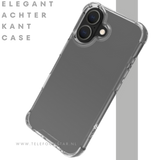 iPhone 17 hoesje transparant schokbestendig cover met extra bescherming
