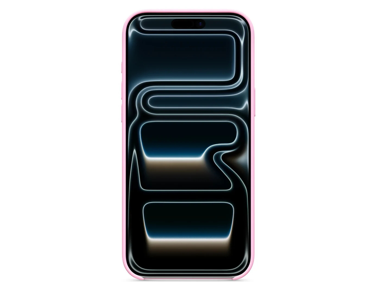 Roze Siliconen Hoesje voor iPhone 17 Pro &ndash; Zachte Bescherming met Luxe Look