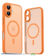 Hoesje voor iPhone 17 Oranje Slank SunGlow Mag Protect Case