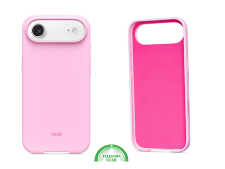 Roze Siliconen Hoesje voor iPhone 17 Air &ndash; Zachte Bescherming in Stijlvol Design
