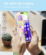 iPhone 17 Hoesje Transparant Crystal Clear Beschermhoes met Volledige 360&deg; Bescherming