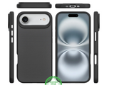 iPhone 17 Air Hoesje Zwart &ndash; Anti-Shock Bescherming &amp; Grip Achterkant
