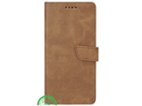 iPhone 17 Air Bookcase Hoesje Bruin &ndash; Wallet Case met Pasjeshouder &amp; Standfunctie