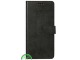 Bookcase iPhone 17 Air Zwart &ndash; Klassieke Leren Look &amp; Volledige Bescherming