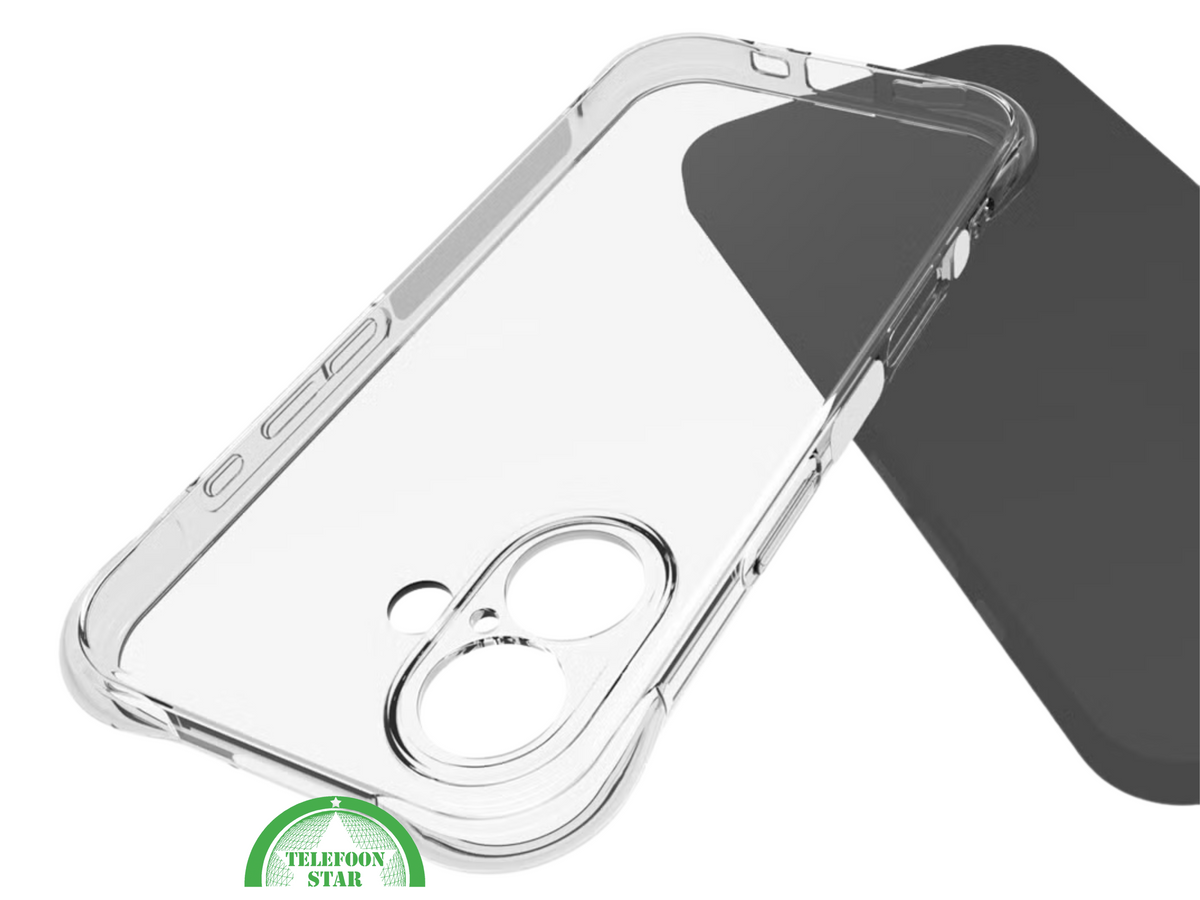 iPhone 17 Hoesje Transparant &ndash; Krasbestendig &amp; Goede Bescherming