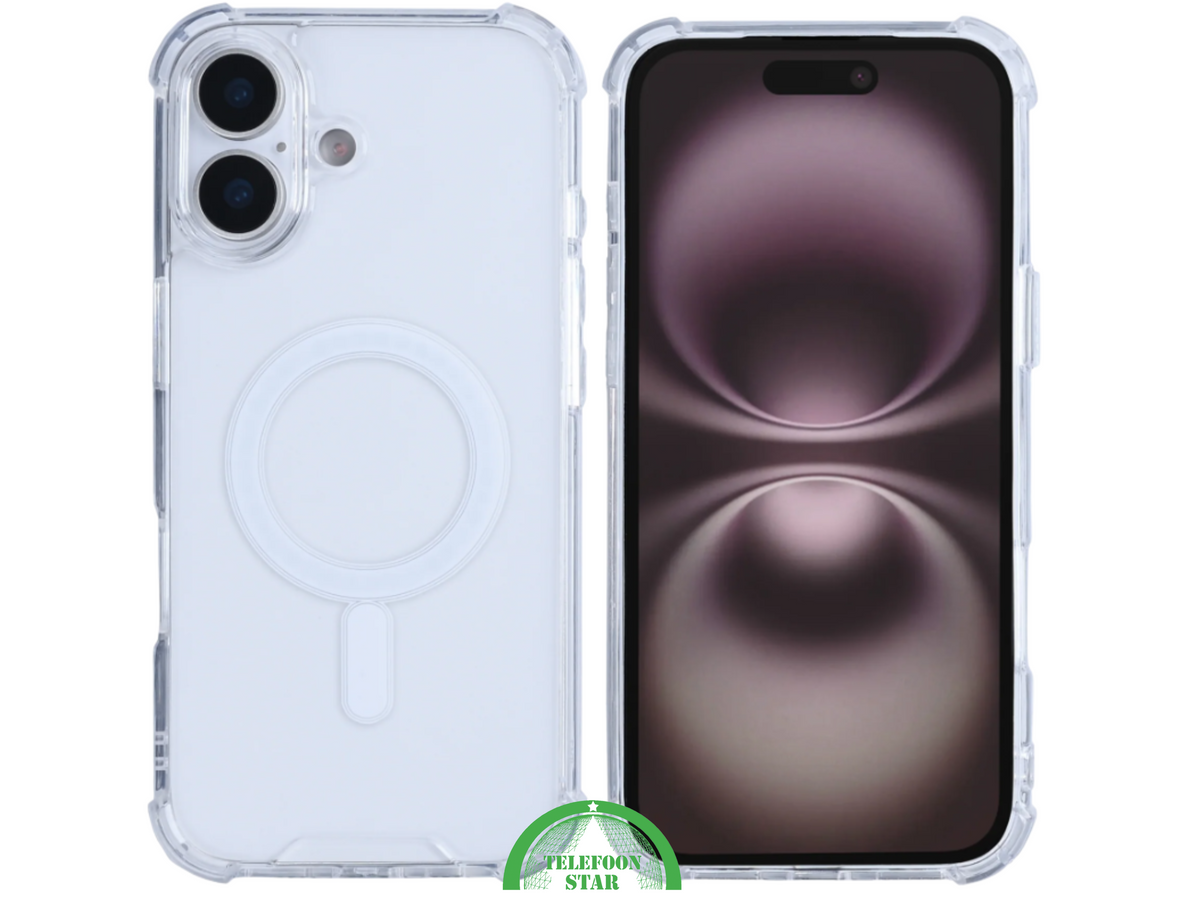 iPhone 17 Backcover Transparant met MagSafe - Beschermcase