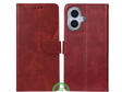 iPhone 17 Bookcase Hoesje Rood – Luxe Wallet Case met Standaard & Pasjeshouder