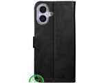 iPhone 17 Bookcase Hoesje Bruin – Standfunctie & Kaartvakjes