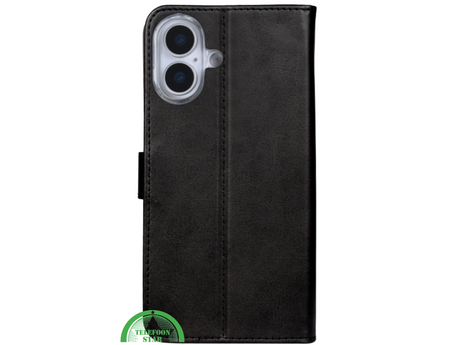 iPhone 17 Bookcase Hoesje Bruin – Standfunctie & Kaartvakjes