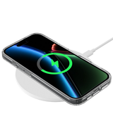 iPhone 17 Transparant MagSafe Hoesje Kristalheldere Bescherming met Magnetische Oplaadondersteuning