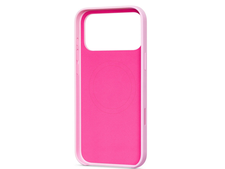Roze Siliconen Hoesje voor iPhone 17 Pro &ndash; Zachte Bescherming met Luxe Look