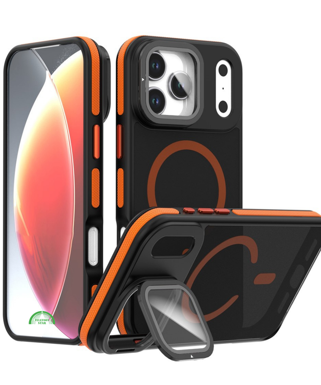 iPhone 17 Pro Magnetisch Hoesje Luxe Bescherming met Camera Shield en MagSafe Ondersteuning