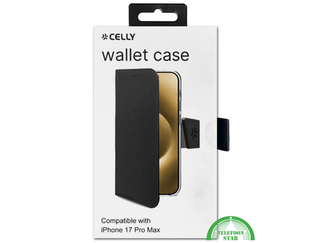 Wallet Case voor iPhone 17 Pro Max – Luxe Bescherming met Praktisch Ontwerp