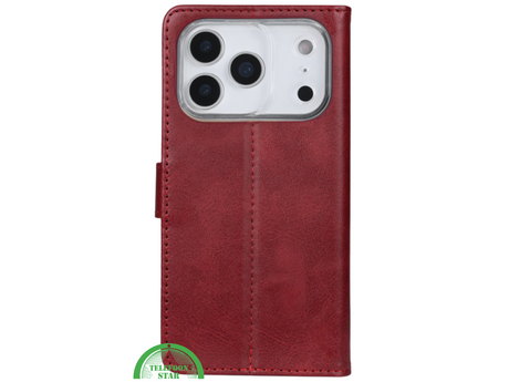 Bookcase Hoesje iPhone 17 Pro / 17 pro max Zwart Design en Volledige Bescherming