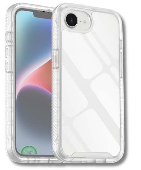 iPhone 17e Hoesje Doorzichtig Slanke Transparante Beschermcase 360&deg; Bescherming