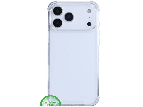 Transparant Backcover Hoesje iPhone 17 Pro / Pro Max &ndash; Sterk &amp; Goede Bescherming