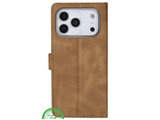 Bookcase Hoesje iPhone 17 Pro &amp; Pro Max - Bruin Design &amp; Volledige Bescherming