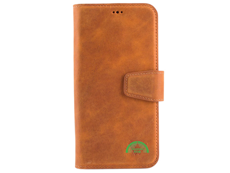 2-in-1 Luxe Bookcase Hoesje Bruin – Magnetisch iPhone Hoesje