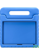 Stevige iPad Kids Hoes Blauw &ndash; met handvat en kickstand