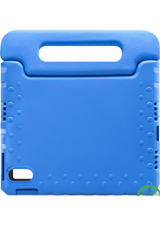 Stevige iPad Kids Hoes Blauw &ndash; met handvat en kickstand