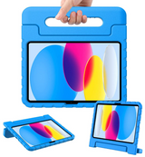 iPad 10.9 Kinderhoes Blauw &ndash; Shockproof Handvat