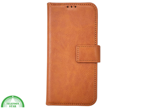 Bookcase Hoesje iPhone 17 Grijs – Luxe Wallet Case met Pasjeshouder