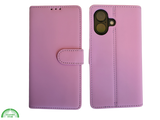 Boek case Roos Licht cover iPhone 16 Plus