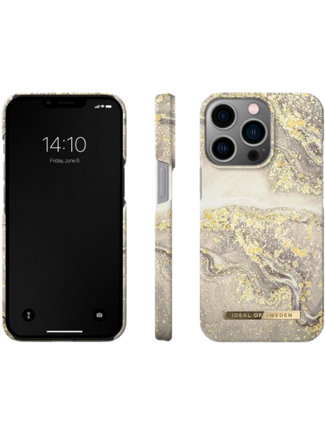 Marmer Goud Hoesje iPhone 13 Pro &ndash; Luxe &amp; Bescherming | Telefoonstar