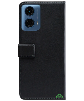 Bookcase Hoesje voor Motorola Moto G85 Zwart met Magnetische Sluiting