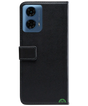 Bookcase Hoesje voor Motorola Moto G85 Zwart met Magnetische Sluiting