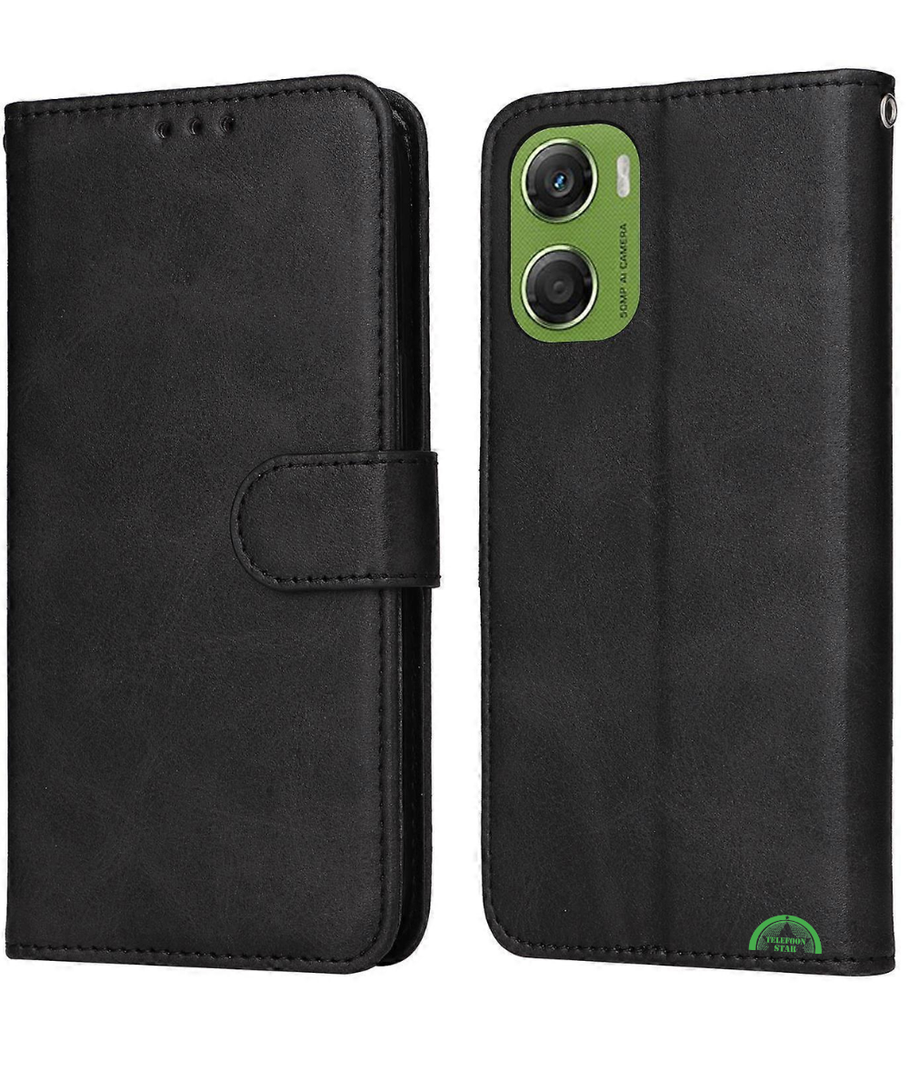 Bookcase Hoesje voor Motorola Moto G85 Zwart met Magnetische Sluiting