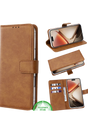 Hoesje voor Motorola G56 Wallet Bookcase Bruin