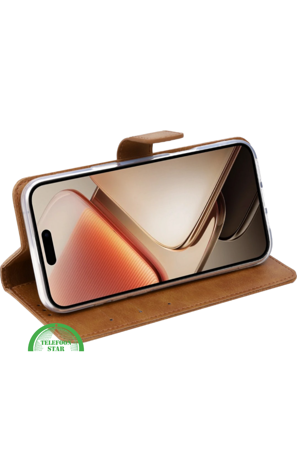 Hoesje voor Motorola G56 Wallet Bookcase Bruin