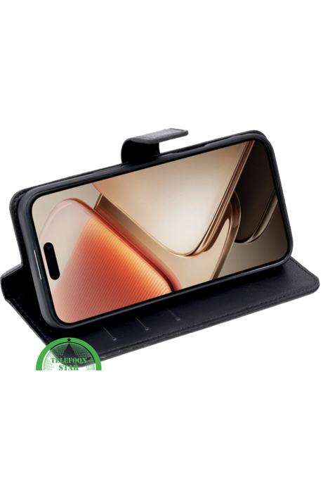 Bookcase Hoesje voor Motorola G86 Zwart