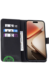 Bookcase Hoesje voor Motorola G86 Zwart