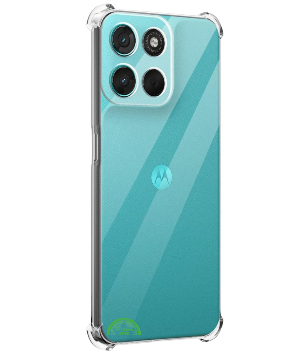 Hoesje voor Motorola Moto G57 Power Transparant Anti-Shock