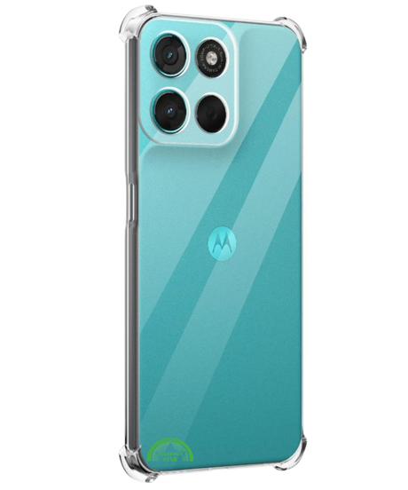 Hoesje voor Motorola Moto G57 Power Transparant Anti-Shock