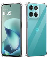 Hoesje voor Motorola Moto G57 Power Transparant Anti-Shock