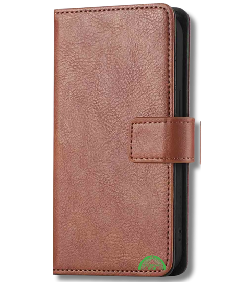Bookcase Hoesje Bruin OnePlus Nord CE 4 Lite Stevig en comfortabel in de hand