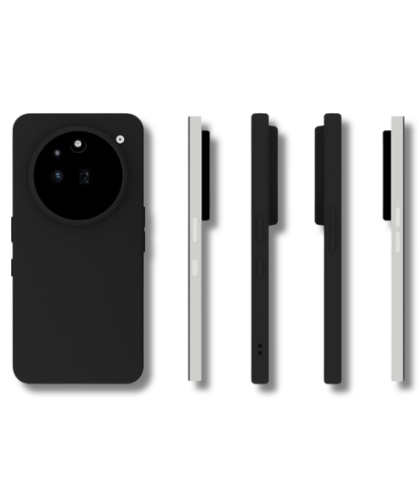 Nothing Phone 3a Pro Zwart Mat TPU Hoesje Minimalistisch, Elegant en Beschermend