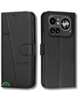 Nothing Phone 4a Pro Zwart Wallet Hoesje met Standaardfunctie 360 graden volledige bescherming