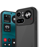Nothing Phone 4a Pro MagSafe Hoesje Mat Zwart Transparant met Magnetische Ondersteuning