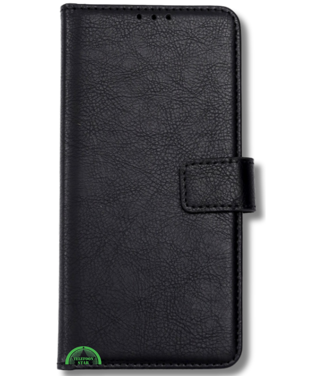 Hoesje voor OnePlus 15R Zwart Bookcase Kunstleer met Pasjeshouder