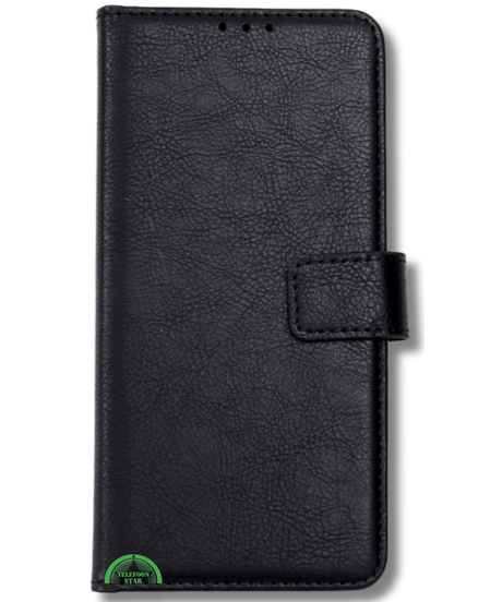 Hoesje voor OnePlus 15R Zwart Bookcase Kunstleer met Pasjeshouder