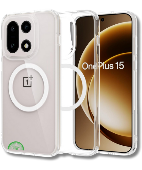 Hoesje voor OnePlus 15R Transparant Siliconen Backcover